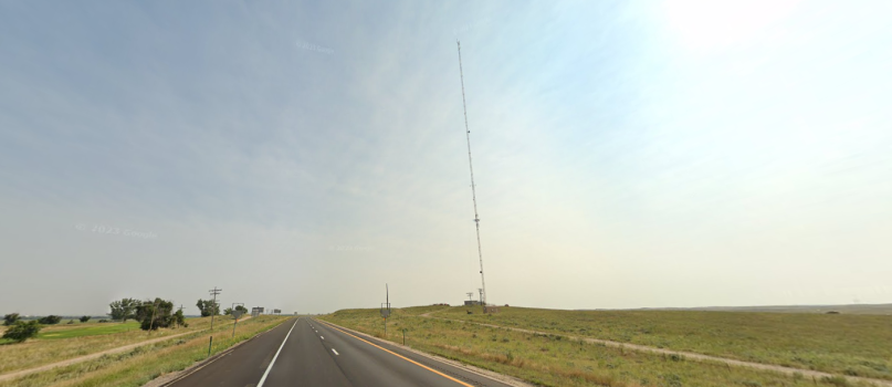 I-76 Telecommunications tower in Sterling, CO